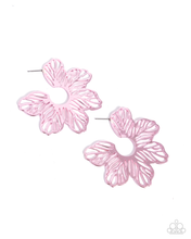 Load image into Gallery viewer, Paparazzi Floral Fame - Pink Earrings
