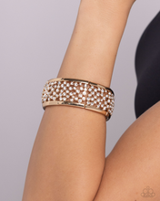 Load image into Gallery viewer, Paparazzi Subtly Scattered - Gold Bracelet
