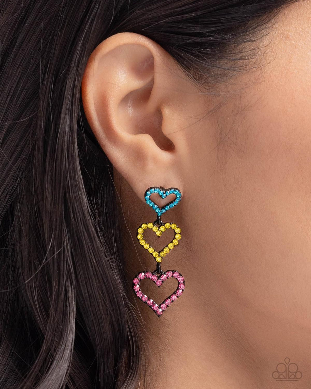 Paparazzi Sweetheart Succession - Pink Earrings