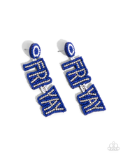 Load image into Gallery viewer, Paparazzi It’s Friday! - Blue Earrings
