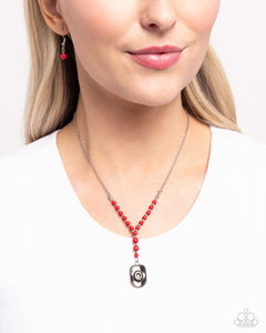 Paparazzi Southern Sheen - Red Necklace