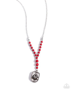 Paparazzi Southern Sheen - Red Necklace