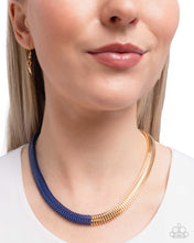 Load image into Gallery viewer, Paparazzi Dynamic Duality - Blue Necklace
