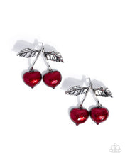 Load image into Gallery viewer, Paparazzi Confident Cherries - Red Earrings
