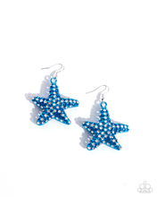 Load image into Gallery viewer, Paparazzi Skilled Starfish - Blue Earrings
