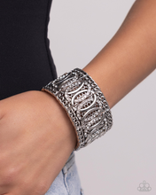 Load image into Gallery viewer, Paparazzi Forged Fashion - White Bracelet
