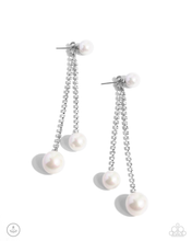 Load image into Gallery viewer, Paparazzi Give Us A PEARL! - White Earrings
