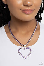 Load image into Gallery viewer, Paparazzi Flirting Fancy - Purple Necklace

