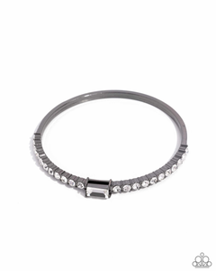 Paparazzi Party Crashing Couture - Black Bracelet