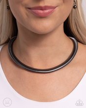 Load image into Gallery viewer, Paparazzi Choker Of The Century - Black Necklace (Choker)
