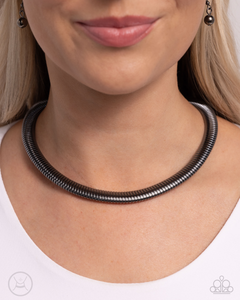 Paparazzi Choker Of The Century - Black Necklace (Choker)