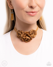 Load image into Gallery viewer, Paparazzi Home-Grown Homage - Brown Necklace (Choker)
