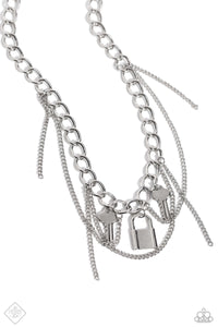 Against the LOCK - Silver Necklace (January 2024 Fashion Fix)