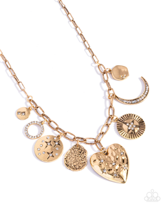 Paparazzi Recognizable Radiance - Gold Necklace