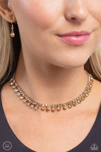 Load image into Gallery viewer, Paparazzi Ritzy Rhinestones - Brown Necklace (Choker)
