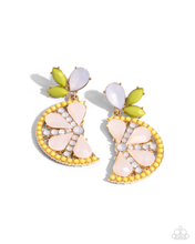 Load image into Gallery viewer, Paparazzi Slice of Summer - Yellow Earrings
