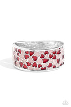 Load image into Gallery viewer, Paparazzi Penchant for Patterns - Red Bracelet
