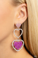 Load image into Gallery viewer, Paparazzi Couple’s Celebration - Pink Earrings
