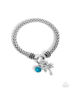 Paparazzi Palm Beach Bling - Blue Bracelet