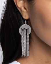 Load image into Gallery viewer, Paparazzi Levitating Leader - Silver Earrings
