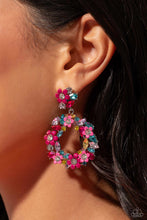Load image into Gallery viewer, Paparazzi Wreathed in Wildflowers - Earrings (February 2024 Life Of The Party)
