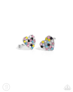 Paparazzi As Far As It GLOWS - Multi Earrings (Ear Cuff)