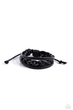 Load image into Gallery viewer, Paparazzi ROAM and Board - Black Bracelet

