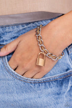 Load image into Gallery viewer, Paparazzi Against the LOCK - Multi Necklace &amp; Paparazzi Watch the LOCK - Multi Bracelet Set
