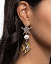 Load image into Gallery viewer, Paparazzi Under the Reef - Multi Earrings
