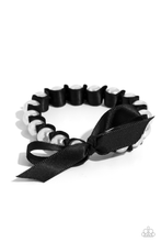 Load image into Gallery viewer, Paparazzi Ribbon Rarity - Black Bracelet
