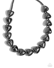 Load image into Gallery viewer, Paparazzi Hello Heartstrings - Black Necklace
