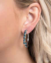 Load image into Gallery viewer, Paparazzi Ritzy Reputation - Blue Earrings
