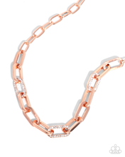 Load image into Gallery viewer, Paparazzi Understated Shimmer - Copper Necklace
