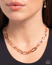 Load image into Gallery viewer, Paparazzi Understated Shimmer - Copper Necklace
