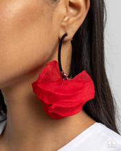 Load image into Gallery viewer, Paparazzi Passionate Promenade - Red Earrings
