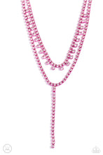 Load image into Gallery viewer, Paparazzi Champagne Night - Pink Necklace (Choker)
