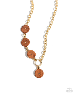 Paparazzi Savory Stone - Brown &  Paparazzi Savory Season - Brown Bracelet Set