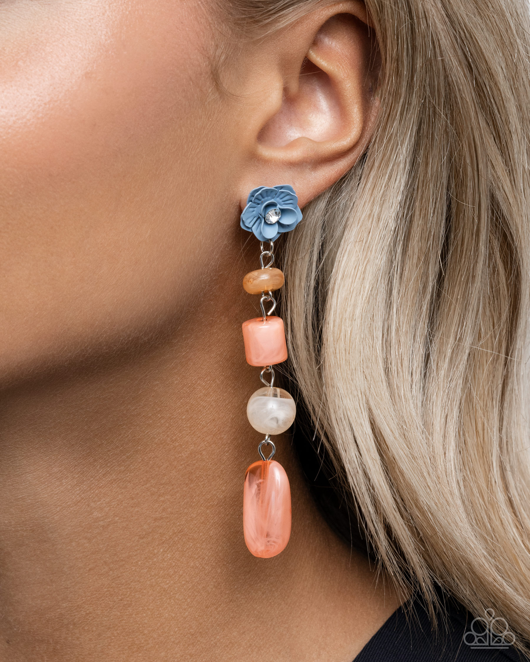 Paparazzi Meditative Magic - Orange Earrings