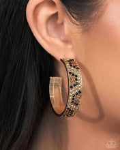 Load image into Gallery viewer, Paparazzi Cheetah Clique - Multi Earrings (2025 January Life Of The Party)
