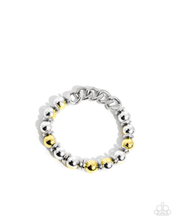 Load image into Gallery viewer, Paparazzi Mixed Company - Yellow Bracelet
