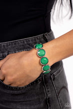 Load image into Gallery viewer, Paparazzi Long Live the Loud - Green Bracelet 
