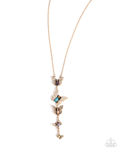 Paparazzi Aerial Addition - Multi Necklace