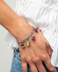 Paparazzi Fruity Fusion - Multi Necklace &  Paparazzi Fruity Feature - Multi Bracelet Set