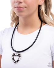 Load image into Gallery viewer, Paparazzi Ferocious Flirt - Black Necklace
