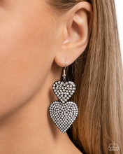 Load image into Gallery viewer, Paparazzi Never Enough Sparkle - Black Earrings
