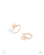 Load image into Gallery viewer, Paparazzi Aerial Attitude - Gold Earrings (Ear Cuff)
