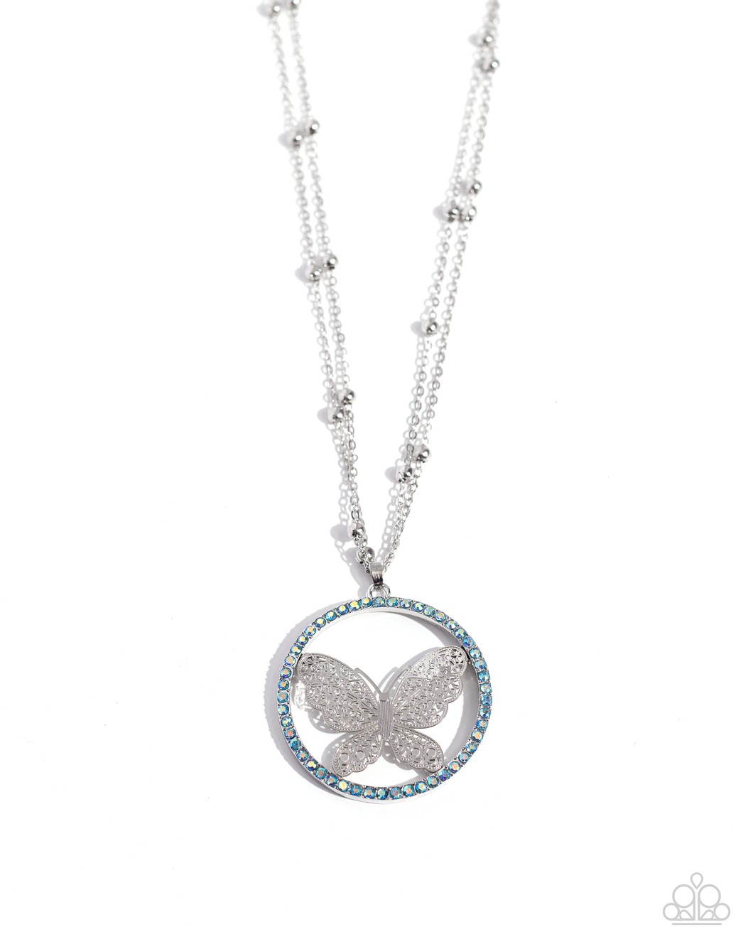 Paparazzi Festive Flight - Blue Necklace