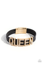 Load image into Gallery viewer, Paparazzi Queen of My Life - Gold Bracelet
