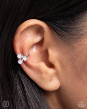 Load image into Gallery viewer, Paparazzi Ethereal Ensemble - White Earrings (Ear Cuffs)
