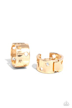 Load image into Gallery viewer, Paparazzi Setting the STAR High - Gold Earrings
